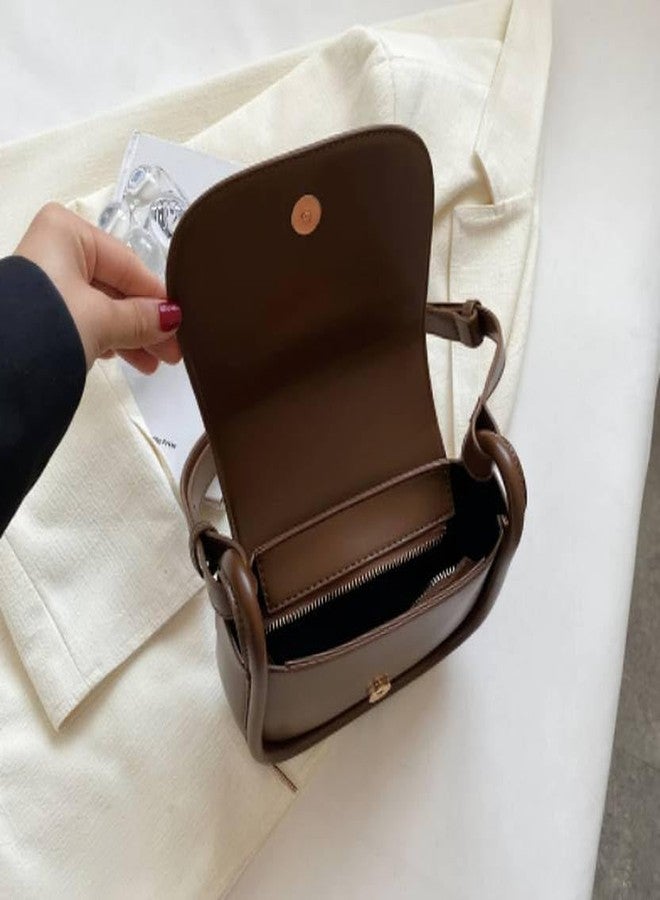 HaveGlam Women’s Premium Shoulder Bag | Elegant PU Leather Crossbody Handbag for Girls | Stylish Daily Use Sling Bag with Adjustable Strap-Pack of 2, Black & Brown - Image 3